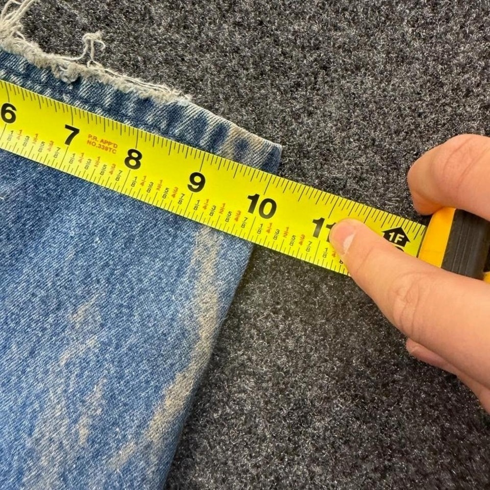 Vintage Dickies Denim Overalls Men's 38x32 Blue Carpenter Workwear Utility - Picture 2 of 8
